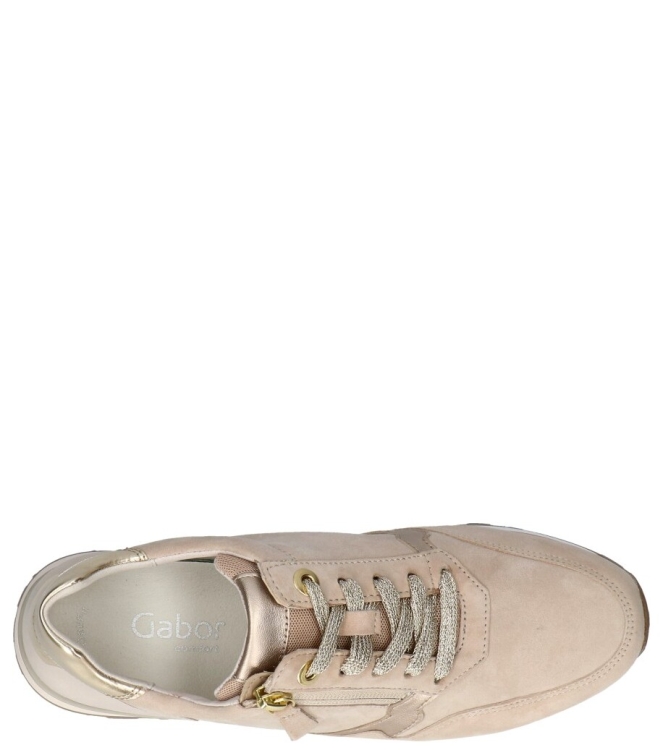 Gabor sneaker <span>66.347.34</span> 66.347.34 beige - www.bremmerschoenen.live - Bremmer Schoenen