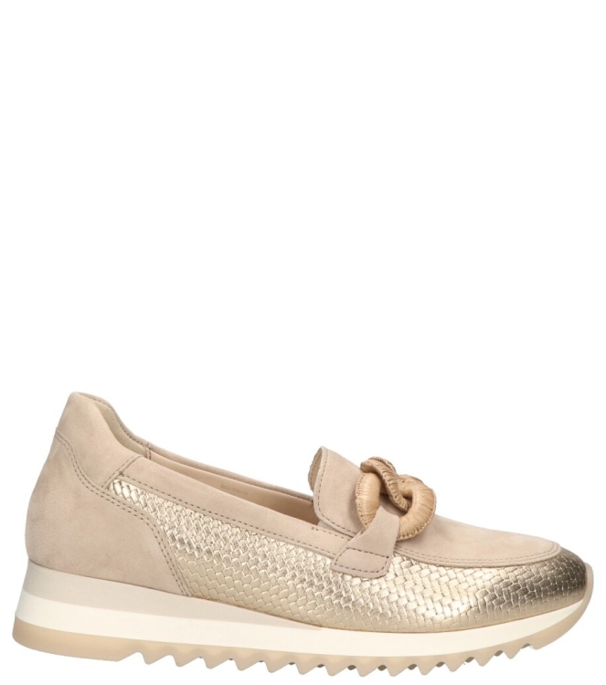 Gabor Gabor instapper <span>63.471.64</span> 64 champagner/oak Gabor instapper <span>63.471.64</span> 63.471.64 beige - www.bremmerschoenen.live - Bremmer Schoenen