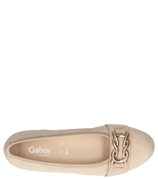 Gabor Gabor instapper <span>62.462.33</span> 33 oak (goldmatt) Gabor instapper <span>62.462.33</span> 62.462.33 beige - www.bremmerschoenen.live - Bremmer Schoenen