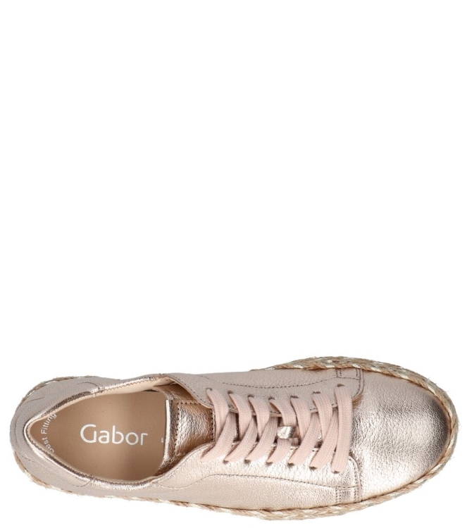 Gabor sneaker <span>63.270.62</span> 63.270.62 beige - www.bremmerschoenen.live - Bremmer Schoenen