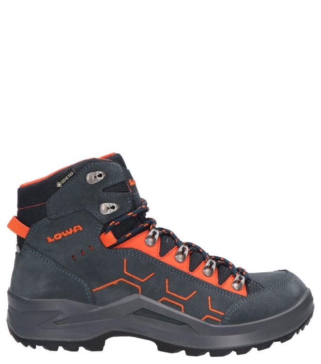 Lowa Lowa wandelschoen <span>LK651050-7920 Kody Evo GTX Mid Jr</span> 7920 Steelblue/orange Lowa wandelschoen <span>LK651050-7920 Kody Evo GTX Mid Jr</span> LK651050-7920 Kody Evo GTX Mid Jr blauw - www.bremmerschoenen.live - Bremmer Schoenen