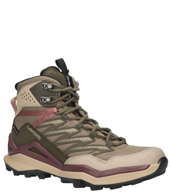 Lowa wandelschoenen <span>LM321620-4940 Maddox Pro GTX Mid</span> LM321620-4940 Maddox Pro GTX Mid paars - www.bremmerschoenen.live - Bremmer Schoenen