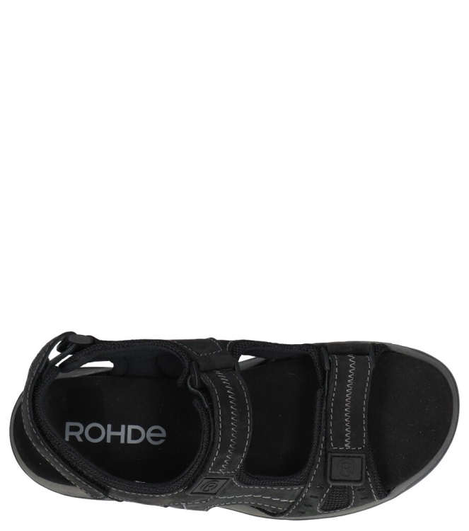 Rohde sandaal <span>6026 90</span> 6026 90 zwart - www.bremmerschoenen.live - Bremmer Schoenen
