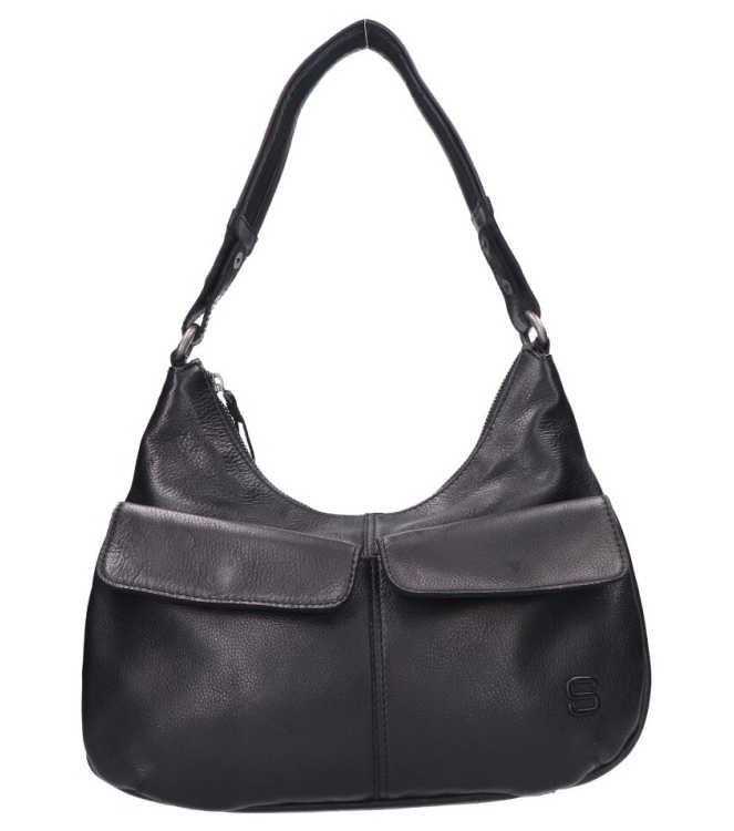 Spikes & Sparrow tas <span>50717200 Black</span> 50717200 Black zwart - www.bremmerschoenen.live - Bremmer Schoenen
