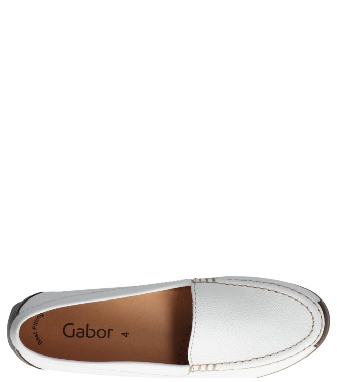 Gabor Gabor instapper <span>64.260.21</span> 21 weiss/peanut Gabor instapper <span>64.260.21</span> 64.260.21 wit - www.bremmerschoenen.live - Bremmer Schoenen