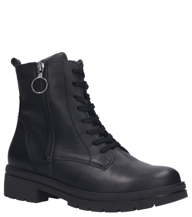 Waldlaufer veterboot <span>648803 139 001 K-Zoe</span> 648803 139 001 K-Zoe zwart - www.bremmerschoenen.live - Bremmer Schoenen