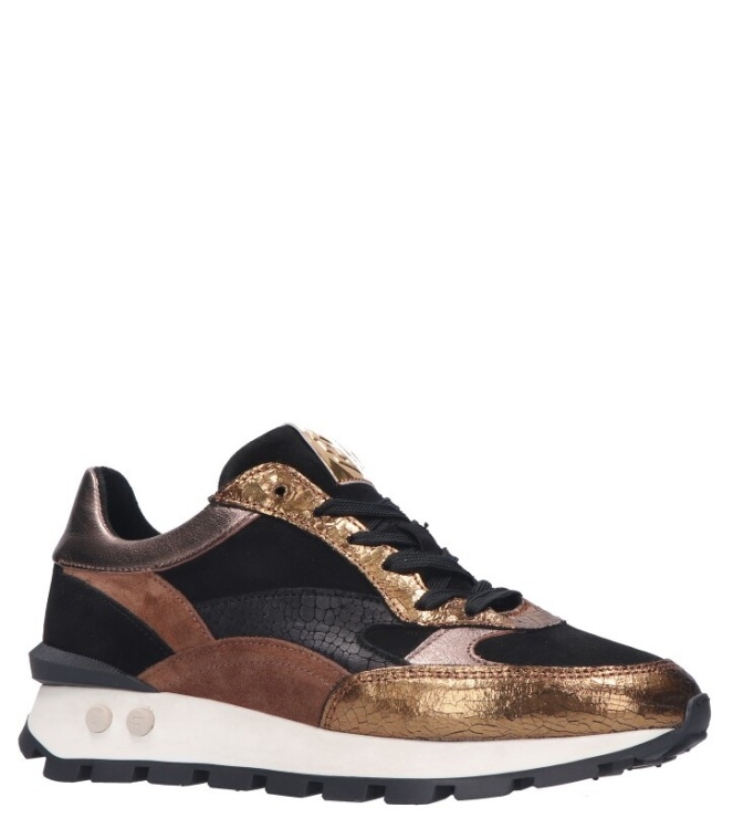 Floris van Bommel sneaker <span>SFW-10098 91-03 Blokki 04.20</span> SFW-10098 91-03 Blokki 04.20 goud - www.bremmerschoenen.live - Bremmer Schoenen