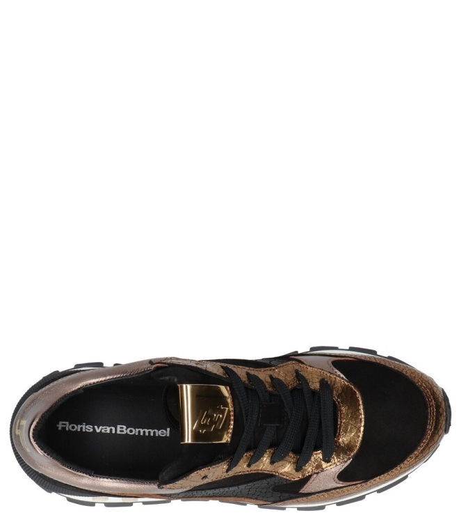 Floris van Bommel sneaker <span>SFW-10098 91-03 Blokki 04.20</span> SFW-10098 91-03 Blokki 04.20 goud - www.bremmerschoenen.live - Bremmer Schoenen