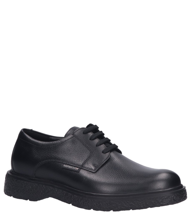 Mephisto veterschoen <span>Eddy 1500</span> Eddy 1500 zwart - www.bremmerschoenen.live - Bremmer Schoenen