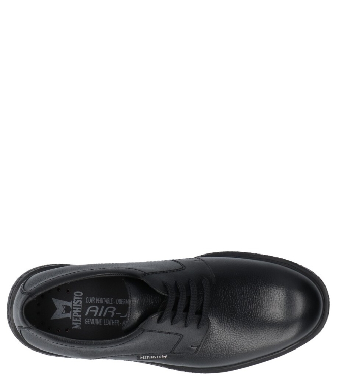 Mephisto veterschoen <span>Eddy 1500</span> Eddy 1500 zwart - www.bremmerschoenen.live - Bremmer Schoenen