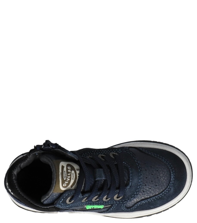 Develab Develab sneaker <span>44417 696</span> 696 blue combi Develab sneaker <span>44417 696</span> 44417 696 blauw - www.bremmerschoenen.live - Bremmer Schoenen