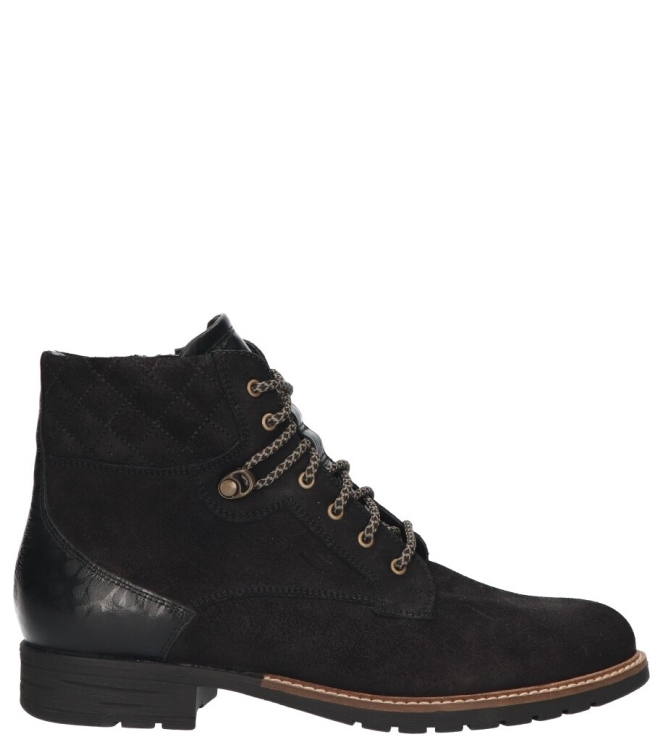 Durea veterboot <span>9731 768 1685</span> 9731 768 1685 zwart - www.bremmerschoenen.live - Bremmer Schoenen
