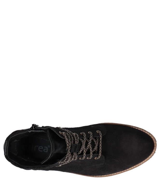 Durea veterboot <span>9731 768 1685</span> 9731 768 1685 zwart - www.bremmerschoenen.live - Bremmer Schoenen