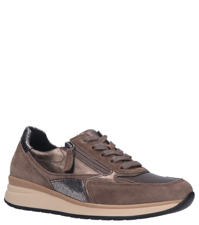 Gabor Gabor sneaker <span>76.305.62</span> 62 bronce/smog/mohair Gabor sneaker <span>76.305.62</span> 76.305.62 brons - www.bremmerschoenen.live - Bremmer Schoenen