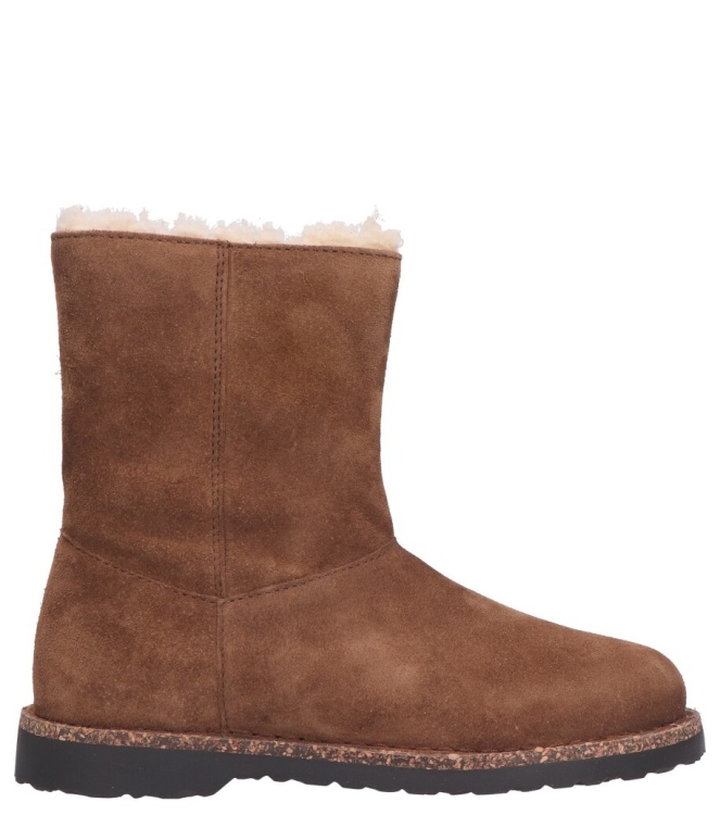 Birkenstock enkellaars <span>1030218 Uppsala Zip Shearling</span> 1030218 Uppsala Zip Shearling cognac - www.bremmerschoenen.live - Bremmer Schoenen