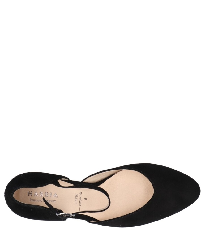 Hassia Hassia pump <span>304192 0100 Capri</span> Schwartz Hassia pump <span>304192 0100 Capri</span> 304192 0100 Capri zwart - www.bremmerschoenen.live - Bremmer Schoenen
