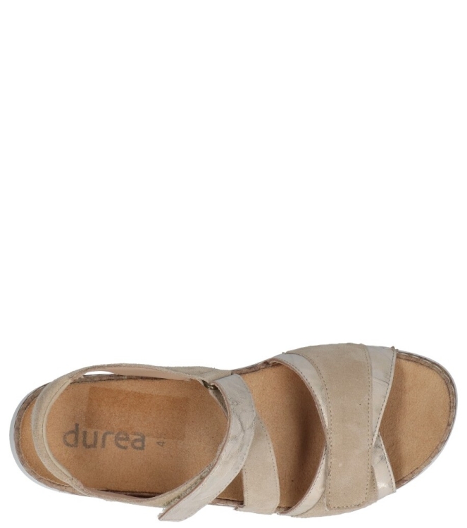Durea Durea sandaal <span>7431 034 2100</span> 2100 PLATIN/L.TAUPE Durea sandaal <span>7431 034 2100</span> 7431 034 2100 beige - www.bremmerschoenen.live - Bremmer Schoenen