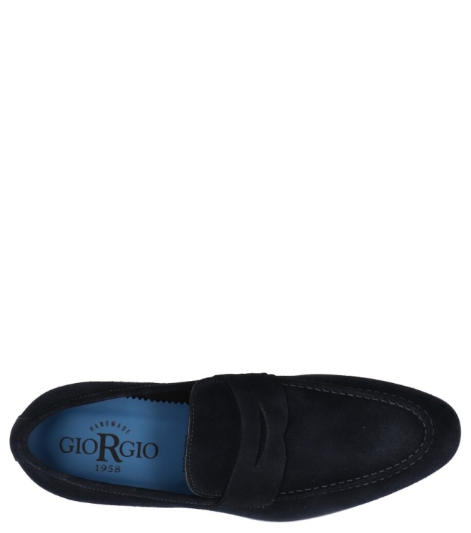 Giorgio instapper <span>50504 08 Bufalo Blu</span> 50504 08 Bufalo Blu blauw - www.bremmerschoenen.live - Bremmer Schoenen