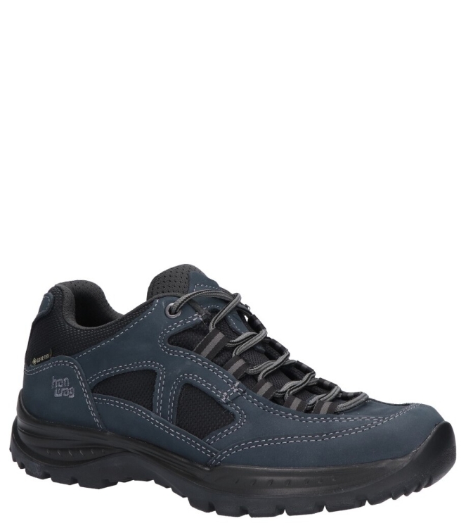 Hanwag Hanwag wandelschoen <span>204601-007064 Gritstone II Narrow Lady GTX</span> 007064 navy/asphalt Hanwag wandelschoen <span>204601-007064 Gritstone II Narrow Lady GTX</span> 204601-007064 Gritstone II Narrow Lady GTX blauw - www.bremmerschoenen.live - Bremmer Schoenen