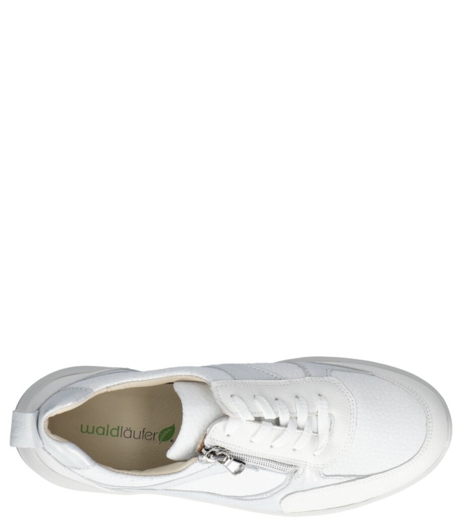 Waldlaufer Waldlaufer sneaker <span>698008 400 663 Kalea 2.0</span> 400 663 Weiss-silberw Waldlaufer sneaker <span>698008 400 663 Kalea 2.0</span> 698008 400 663 Kalea 2.0 wit - www.bremmerschoenen.live - Bremmer Schoenen
