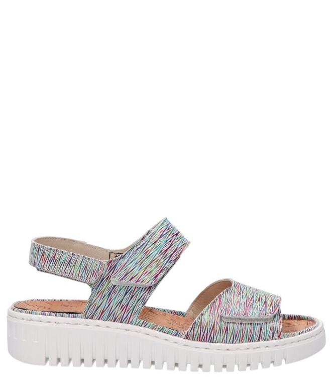 Waldlaufer sandaal <span>955001 105 299 H-willow</span> 955001 105 299 H-willow meerkleurig - www.bremmerschoenen.live - Bremmer Schoenen