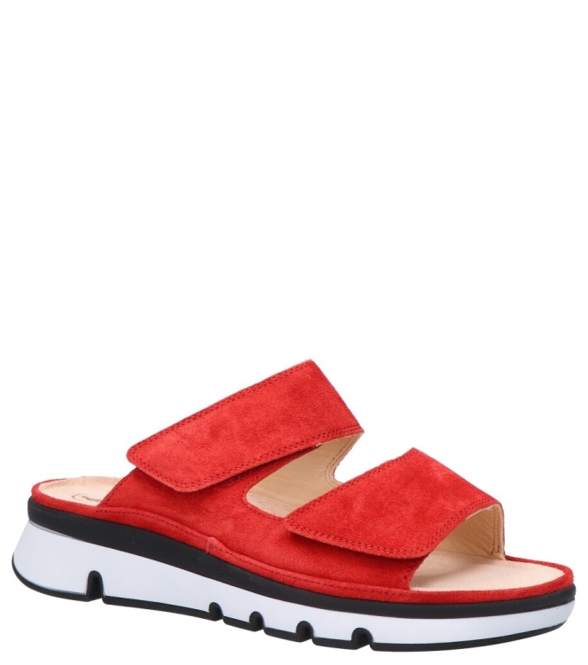 Ganter slipper <span>200652 4100 Gianna</span> 200652 4100 Gianna rood - www.bremmerschoenen.live - Bremmer Schoenen