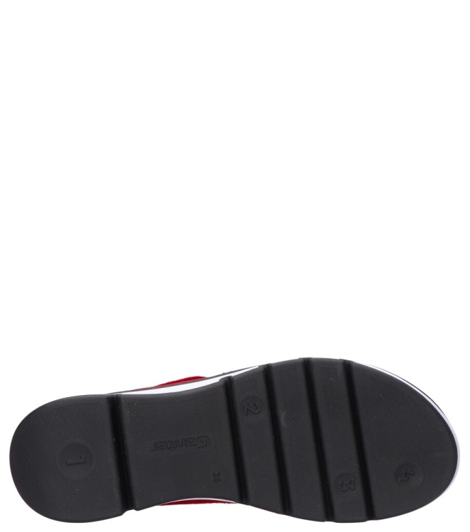 Ganter slipper <span>200652 4100 Gianna</span> 200652 4100 Gianna rood - www.bremmerschoenen.live - Bremmer Schoenen