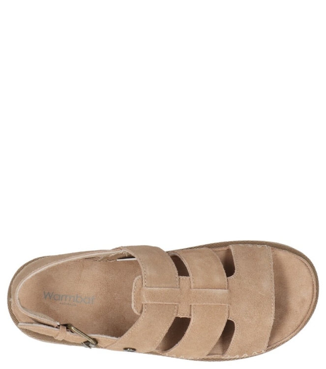 Warmbat Warmbat sandaal <span>36WNL311051-61 Wenlock</span> 51 Stone Warmbat sandaal <span>36WNL311051-61 Wenlock</span> 36WNL311051-61 Wenlock beige - www.bremmerschoenen.live - Bremmer Schoenen