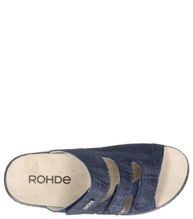 Rohde Rohde slipper <span>5221 56</span> 56 ocean Rohde slipper <span>5221 56</span> 5221 56 blauw - www.bremmerschoenen.live - Bremmer Schoenen