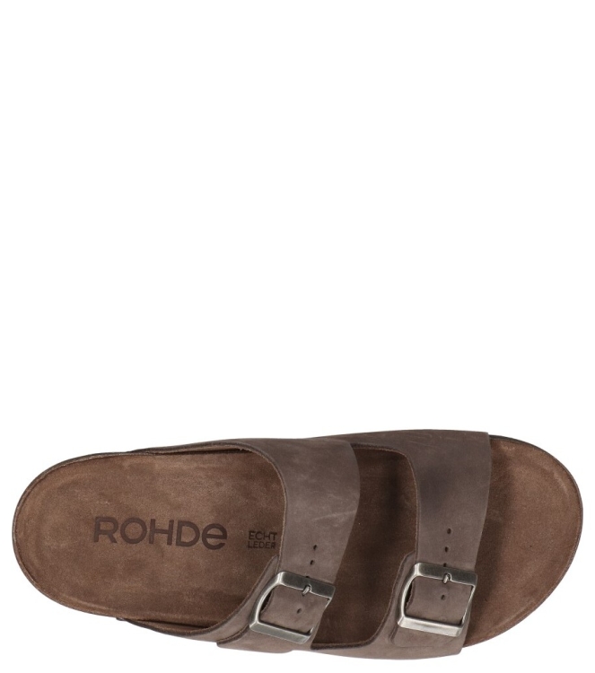 Rohde slipper <span>6703 71</span> 6703 71 bruin - www.bremmerschoenen.live - Bremmer Schoenen