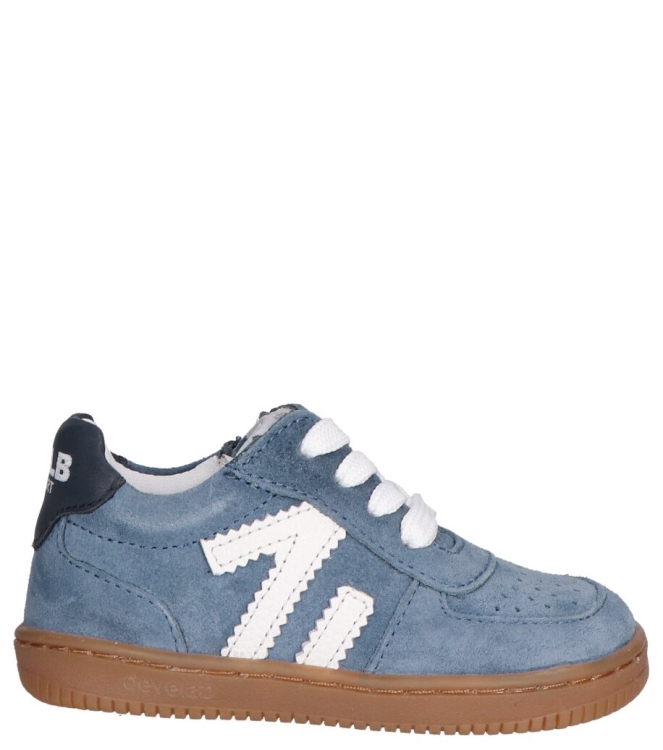 Develab Develab sneaker <span>44427 693</span> 693 Blue Combi Suede Develab sneaker <span>44427 693</span> 44427 693 blauw - www.bremmerschoenen.live - Bremmer Schoenen