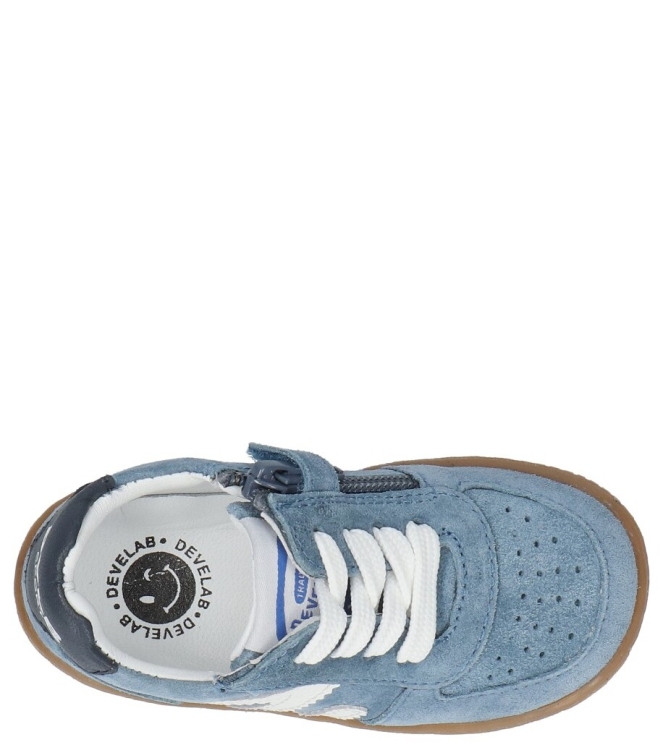 Develab Develab sneaker <span>44427 693</span> 693 Blue Combi Suede Develab sneaker <span>44427 693</span> 44427 693 blauw - www.bremmerschoenen.live - Bremmer Schoenen