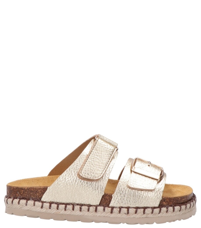 Red Rag slipper <span>18050 351</span> 18050 351 goud - www.bremmerschoenen.live - Bremmer Schoenen