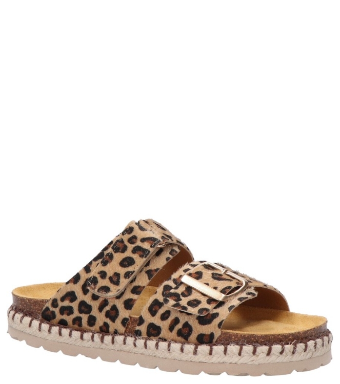 Red-Rag Red Rag slipper <span>18050 059</span> 059 Leopard Fantasy Red Rag slipper <span>18050 059</span> 18050 059 cognac - www.bremmerschoenen.live - Bremmer Schoenen