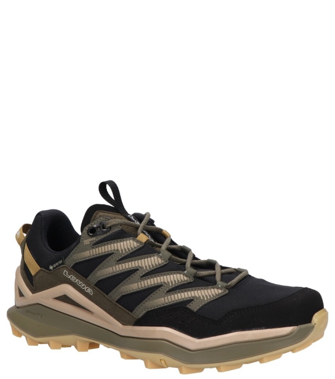 Lowa Lowa wandelschoen <span>LM311630-9948 Maddox Pro GTX Lo</span> 9948 Black/olive Lowa wandelschoen <span>LM311630-9948 Maddox Pro GTX Lo</span> LM311630-9948 Maddox Pro GTX Lo zwart - www.bremmerschoenen.live - Bremmer Schoenen