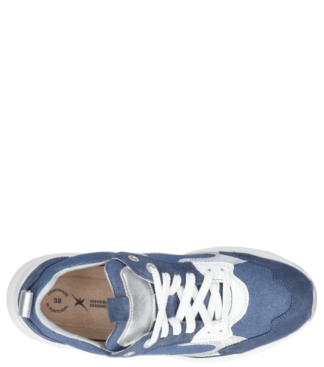 Xsensible Xsensible sneaker <span>33004.5 255 Milau G</span> 255 Denim Combi Xsensible sneaker <span>33004.5 255 Milau G</span> 33004.5 255 Milau G blauw - www.bremmerschoenen.live - Bremmer Schoenen