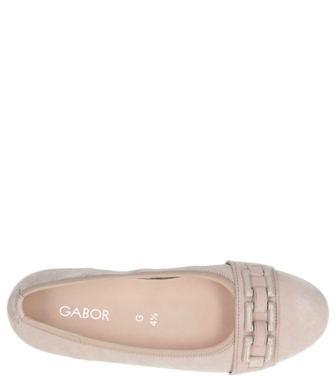 Gabor Gabor ballerina <span>82.465.32</span> 32 oak (uni) Gabor ballerina <span>82.465.32</span> 82.465.32 beige - www.bremmerschoenen.live - Bremmer Schoenen