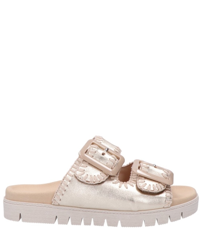 Gabor Gabor slipper <span>83.741.62</span> 62 platino Gabor slipper <span>83.741.62</span> 83.741.62 goud - www.bremmerschoenen.live - Bremmer Schoenen