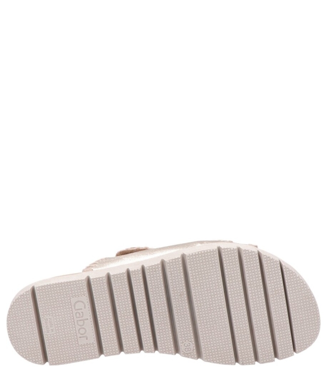 Gabor Gabor slipper <span>83.741.62</span> 62 platino Gabor slipper <span>83.741.62</span> 83.741.62 goud - www.bremmerschoenen.live - Bremmer Schoenen