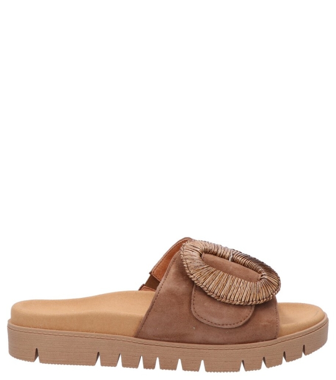 Gabor slipper <span>83.742.14</span> 83.742.14 beige - www.bremmerschoenen.live - Bremmer Schoenen