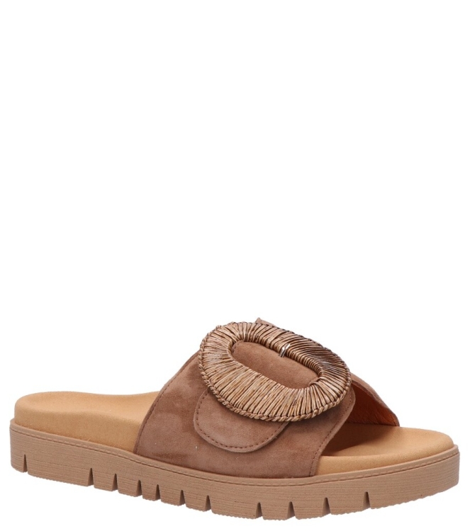 Gabor slipper <span>83.742.14</span> 83.742.14 beige - www.bremmerschoenen.live - Bremmer Schoenen