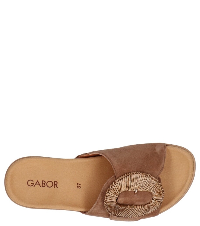 Gabor slipper <span>83.742.14</span> 83.742.14 beige - www.bremmerschoenen.live - Bremmer Schoenen
