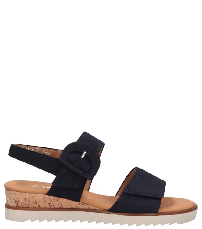 Gabor Gabor sandaal <span>82.752.36</span> 36 blue (Kork) Gabor sandaal <span>82.752.36</span> 82.752.36 blauw - www.bremmerschoenen.live - Bremmer Schoenen