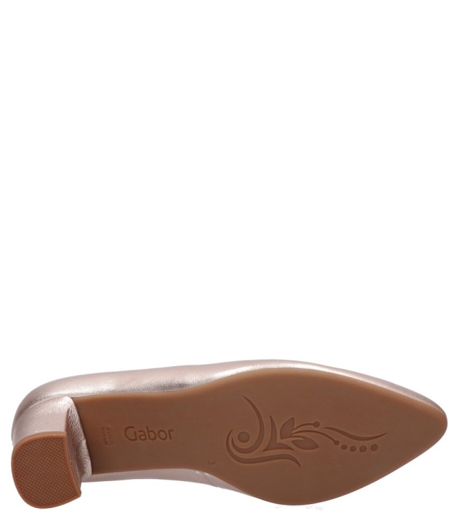 Gabor Gabor pump <span>82.152.82</span> 82 puder Gabor pump <span>82.152.82</span> 82.152.82 goud - www.bremmerschoenen.live - Bremmer Schoenen