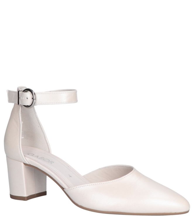 Gabor Gabor pump <span>81.340.60</span> 60 off-white Gabor pump <span>81.340.60</span> 81.340.60 wit - www.bremmerschoenen.live - Bremmer Schoenen