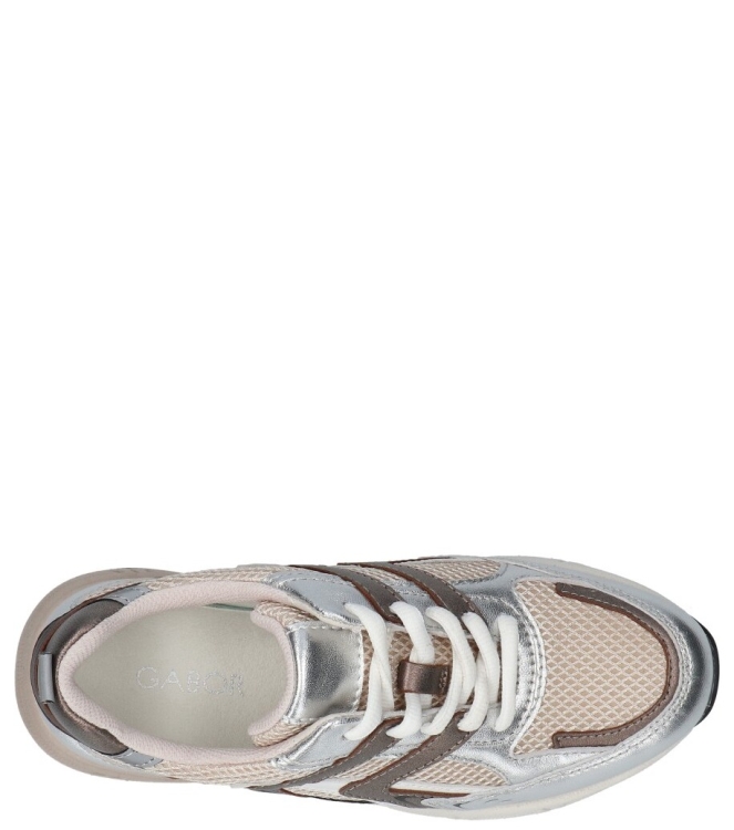 Gabor Gabor sneaker <span>86.586.61</span> 61 puder/silb/mutaro k. Gabor sneaker <span>86.586.61</span> 86.586.61 beige - www.bremmerschoenen.live - Bremmer Schoenen