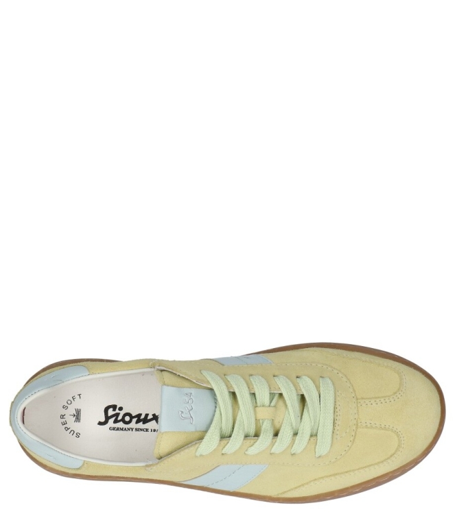 Sioux sneaker <span>42011 Tedroso Da 717 G</span> 42011 Tedroso Da 717 G geel - www.bremmerschoenen.live - Bremmer Schoenen