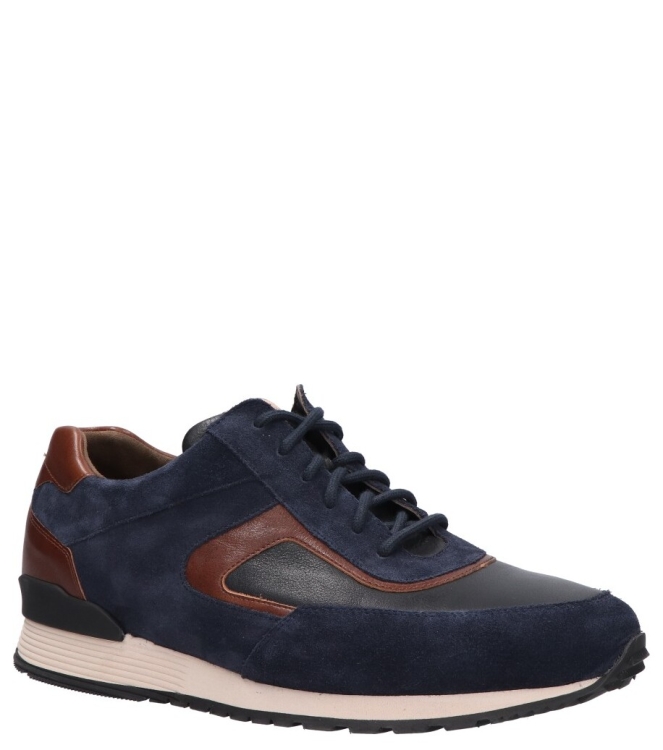 Gijs Gijs sneaker <span>2138 904 2175</span> 2175 MARINE/CUOIO/NATUREL Gijs sneaker <span>2138 904 2175</span> 2138 904 2175 blauw - www.bremmerschoenen.live - Bremmer Schoenen