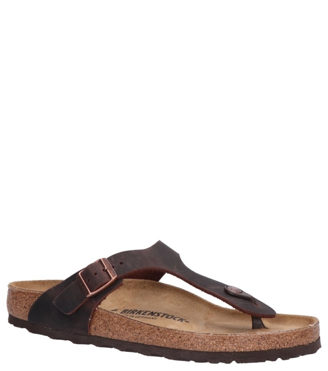 Birkenstock Birkenstock slipper <span>743831 Gizeh</span> Habana Birkenstock slipper <span>743831 Gizeh</span> 743831 Gizeh bruin - www.bremmerschoenen.live - Bremmer Schoenen