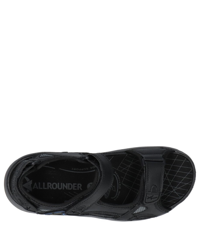 Allrounder sandaal <span>Honduras 84</span> Honduras 84 zwart - www.bremmerschoenen.live - Bremmer Schoenen
